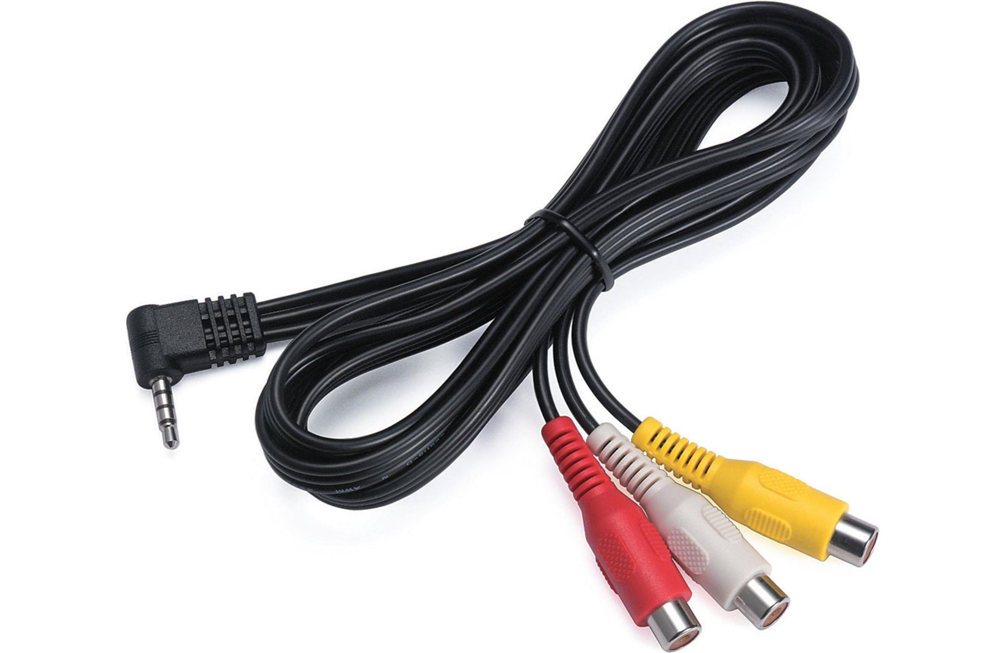 Kenwood CA-C3AV A/V Cable Connect an audio/video source to select Kenwood multimedia receivers Kenwood CA-C3AV A/V Cable Connect an audio/video source to select Kenwood multimedia receivers